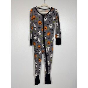 Little Sleepies Pajamas Kids 2T Disney Nightmare Before Christmas Zippy Bamboo